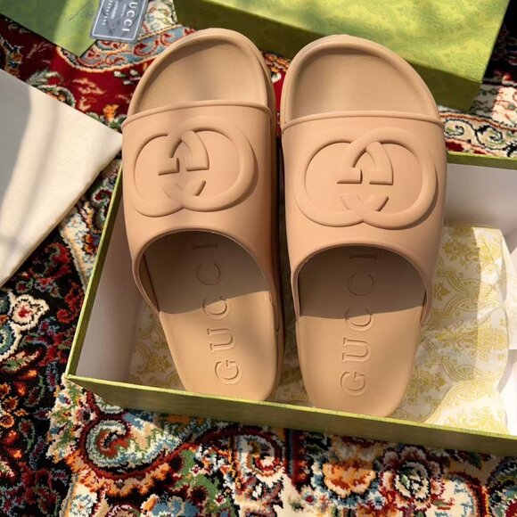 Gucci Shoes - 39---Gucci platform rubber Slide   NWT